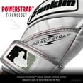 thumbnail image 3 of Franklin Sports MLB Batting Gloves Power strap - Pearl and White - Youth Medium, 3 of 7