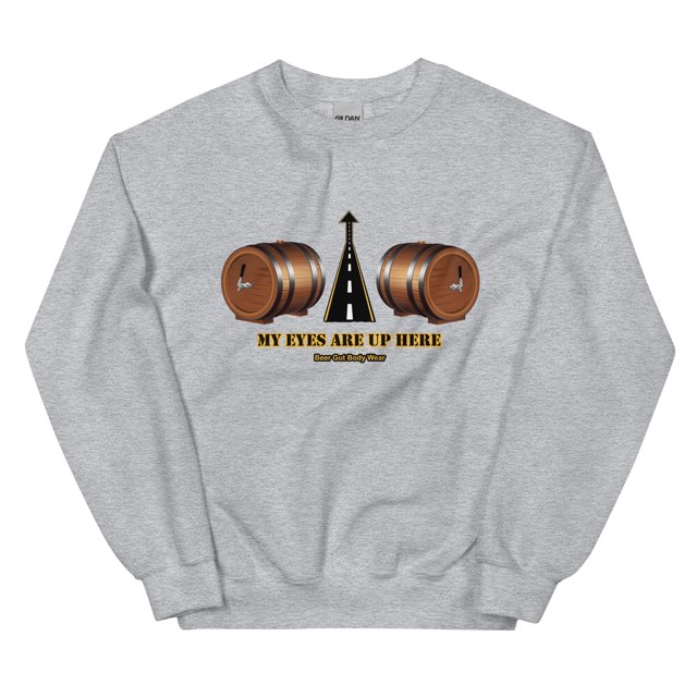 Mes Yeux Sont Là Sweat-Shirt Unisexe