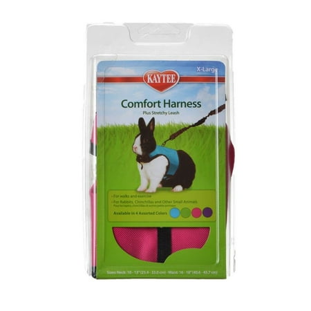 UPC: 0045125622959 | Kaytee Comfort Harness Plus Stretchy Leash Assorted Colors