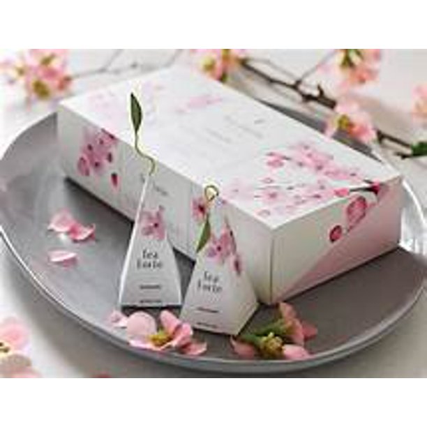 Hanami Tea Forte 10 Handcrafted Pyramid Tea Infusers Box Presentation