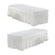 thumbnail image 1 of 2pcs de masaje profesion cama hoja de cenefa para Hotel 185x70cm / 73x28 pulgadas, 1 of 4