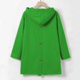 thumbnail image 7 of Women's Trench Coat Elegant Plain Warm Transition Coat Winter Jacket Long Sleeve Autumn Winter Women's Jacket Lapel Coat Womens Casual Coats And Jackets Ll Womens Casual Anorak Jacket Casual Women, 7 of 7