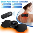 thumbnail image 3 of SZHexuan Rechargeable EMS TENS Massager Pads with Heat, 6 Modes 19 Levels, Wireless Remote, 3 of 11