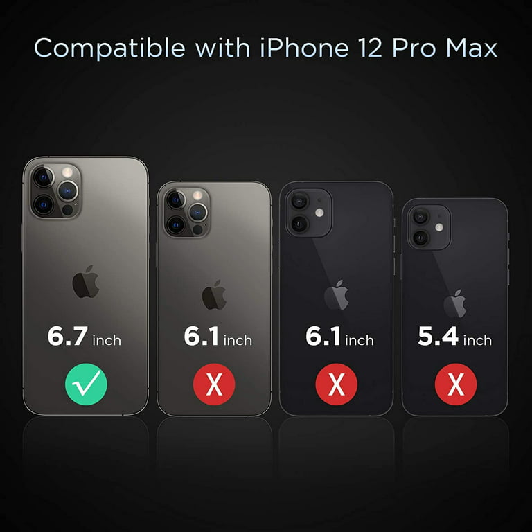 KALMORE Compatible with iPhone 12 Pro Max Case Clear Slim Fit Thin Soft Cover with Premium Flexible Bumper Protective Phone Cases for iPhone 12 Pro Max (6.7