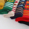 thumbnail image 5 of Women Can Enable Screen Gloves Warm Stretch Knitted Gloves Mittens Winter Keep Warm Knitting Heart Printing Golves Students Outdoor Riding Hiking Mittens, 5 of 5