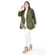thumbnail image 2 of Blazer manga 3/4 Roman Fashion /Tallas Extras, 12255 (Verde militar) multicolor 38, 2 of 6