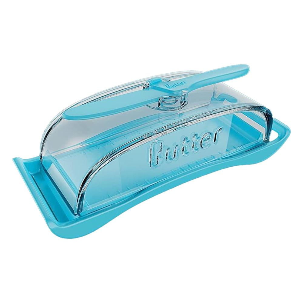 Butter Dish with Cover 2 in 1 Covered Butter Holder for Countertop