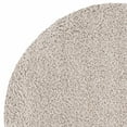 thumbnail image 4 of SAFAVIEH Venus Elijah Solid Plush Shag Area Rug, Taupe, 6'7" x 6'7" Round, 4 of 6