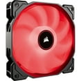 thumbnail image 2 of Corsair Air Series AF120 LED (2018) Red 120mm Fan Single Pack, 1 Pack, 2 of 6