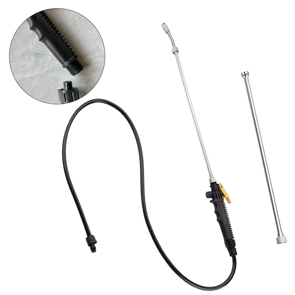 High Pressure Sprayer Long Pole With Adjustable Nozzle Trigger Wand With Hose