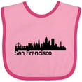 thumbnail image 3 of Inktastic San Francisco Skyline Boys or Girls Baby Bib, 3 of 4
