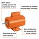thumbnail image 2 of Motor eléctrico monofásico de 3/4 HP, alta velocidad, Truper TRUPER MOE-3/4A, 2 of 3