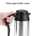 thumbnail image 3 of LAFGUR Heating Thermoses,750ml 12V Car Stainless Steel Lighter Heating Kettle Mug Electric Travel Thermoses,Car Electric Cup, 3 of 8
