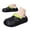 Black, variant on Summer On Clogs Open Toe Closed Back Lightweight Breathable EVA Water Friendly Outdoor Beach Vacation Casual Sandals with Non Sole White 9.5