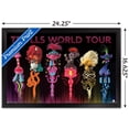 thumbnail image 3 of Trolls: World Tour - Group Wall Poster, 14.725" x 22.375" Framed, 3 of 4