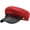 Red, variant on CoCopeaunts Unisex Newsboy Hats for Men Casual Flat Top Short Brim Beret Hat Women Spring Autumn Cotton Female Painter Hat