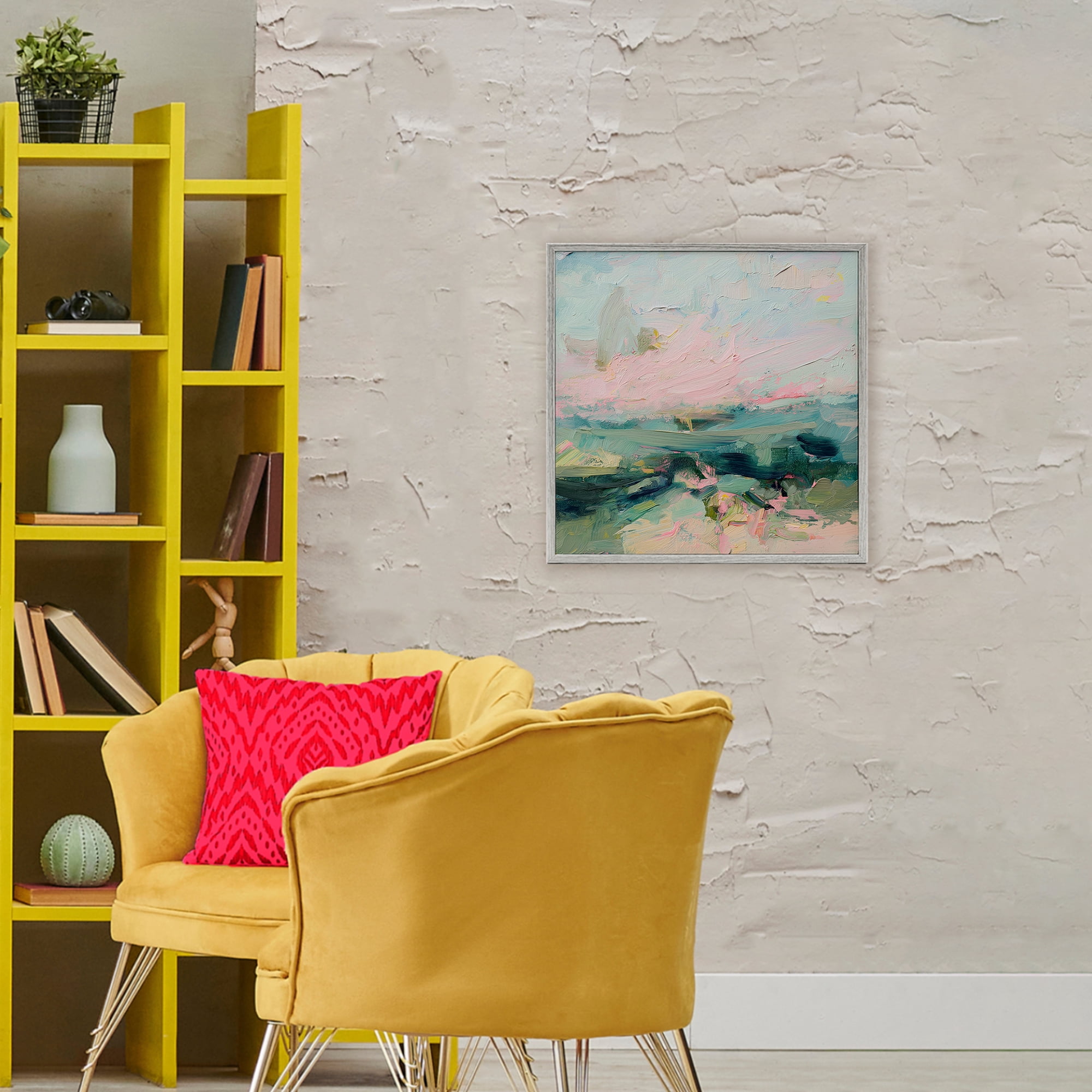Stupell Industries Nature's Palette Atmosphere Gray Framed Giclee Art, design by Svetlana Aleynikova