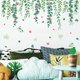 thumbnail image 2 of Un conjunto de pegatinas de pared de hojas de flores autoadhesivas para dormitorio Li, 2 of 4