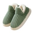 thumbnail image 5 of comerut 1 Pair Cozy Winter Fashion Slippers Warm Comfortable Stylish Men Women Thickened Design Heeled Slippers, 5 of 8