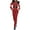 12 Red, variant on One Piece Snowsuit Women Onesie Ski Suit Outdoor Sports Waterproof Windproof Snow Suit Fur Collar Warm Insulated Ski Jumpsuit Coat