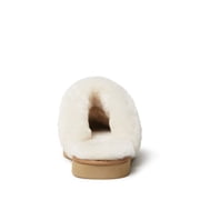 Fireside By Dearfoams Womens Sydney Genuine Shearling Scuff Slipper