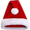thumbnail image 6 of Janrevotw 1pcs Christmas Hat Christmas Decorations Thickened Flap Colorful Christmas Hat Adult Models Party Dress Up Short Plush Hat, 6 of 7