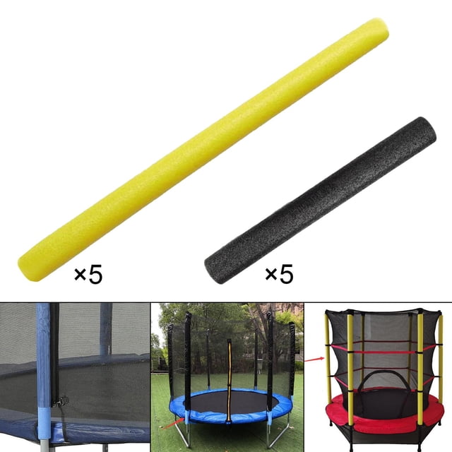 Mangas de trampolín Sharpla tubo Protector Negro 40cm Amarillo 90cm