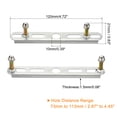 thumbnail image 2 of Techo Luz Placa, 120x20x4,6mm Iluminación Accesorio Montaje Soporte para Hogar Oficina Lámpara, 2 Juegos Unique Bargains candelabros, 2 of 6