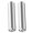 Silver1, variant on HIBIBUD 2Pcs Mini Flashlight, 3.9" Keychain Flashlight for Hiking, USB Rechargeable in Black
