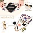 thumbnail image 2 of FORMRS Womens Shoulder Bag with Chain Strap Clutch Purse Cute Tote Handbag, Blue Butterflies, 2 of 7