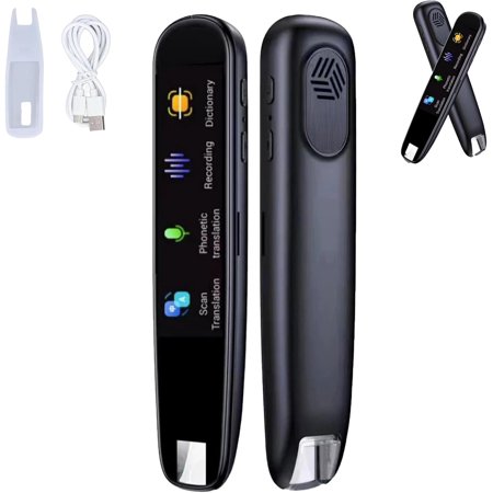 Original Translator Pen, Chat GPT Pen, AI Smart Pens Chat GPT, Pens Scanner, Portable Smart Scanning & Reading Translators, Support 112 Languages Online Translation, for Study,Work,Travel