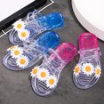 thumbnail image 5 of Wyzesi Toddler Slippers Summer Women'S Two Color Four Leaf Flower Translucent Soft Soles Roman Style Sandals, 5 of 5