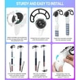 thumbnail image 3 of 3 in 1 Handle Attachments for Meta Quest 3 Controller Grips Accessories, VR Handle Extender Extension Grips for Oculus Quest 3 Beat Saber, Golf Club, Gorilla Tag Long Arms, Rowing Crew White, 3 of 7