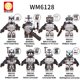 thumbnail image 2 of Bloques Star Wars Figuras Juguete Minifiguras Construcción Infantería Pesada Wolfpack Clon Trooper Boost, 2 of 3
