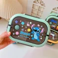thumbnail image 4 of Disney Stitch Cute Cartoon Portable Lunch Box Student Hermetic Bento Box Office Portable High Capacity Double Layerlunch Box, 4 of 5