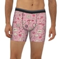 thumbnail image 6 of Sigee Cute Love for Men's Boxer Briefs,Moisture Wicking and Breathable X-Large, 6 of 9