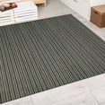 thumbnail image 3 of Couristan Cape Harwich Indoor/Outdoor Area Rug, 2'3" x 7'10" Runner, Black-Tan, 3 of 8