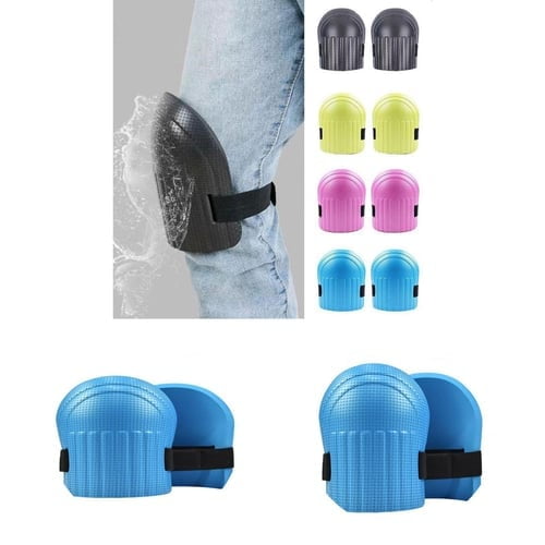 1 Pair Knee Protection Pads Anti Skid Tile Mud Workers Knee Protectors Floor Brick Cement Garden Work Knee Supports Protective Gear