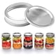 thumbnail image 2 of Advancent Tapas bucales Hojalata Tipo dividido Buen rendimiento de sellado A prueba de herrumbre Tapas para conservas duraderas Ampliamente utilizado Cocina y Comedor Plata Anillo de plata de 70 mm Advancent HA066111-01, 2 of 6