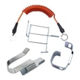 thumbnail image 3 of Stainless Steel Belt Clip Hooks For Electric Driver Wrench Drill Holder Tool C, 3 of 8