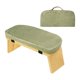 thumbnail image 5 of Banco de meditación, banco de yoga, silla de asiento bajo para práctica prolongada, portátil Verde, 5 of 9