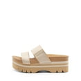 thumbnail image 2 of DREAM PAIRS Women's Platform Wedge Slide Sandals Slip on Comfortable Beach Sandals 2-Strap Cork Fashion Sandal with Arch Support, 2 of 6