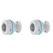 2X Z Wave Plus 700Series PIR Motion Detector with Temperature Humidity Light Sensor Work with Smartthing,Vera(868.4MHz)