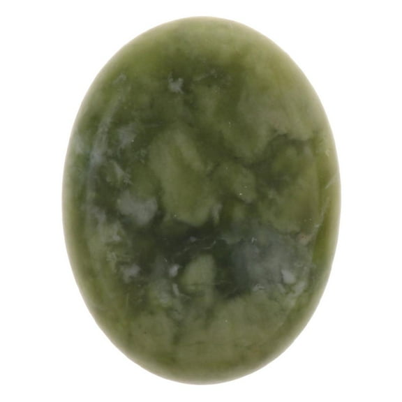 Premium Green Jade Hot Massage Stone, Hand Made for Spa Beauty, Natural Massage Stone for Relaxing