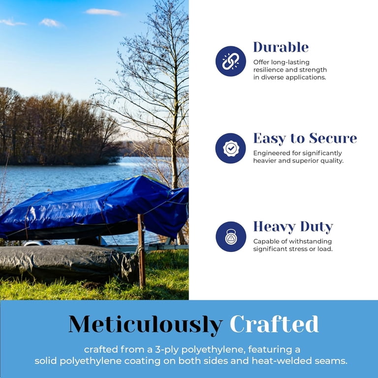 fr tarps Professional EZ Travel Collection 16 x 20 Heavy Duty Fire Retardant Tarp duty fabric options and Farbe:Salsarot Ground Tarp Plus, 130 badge_luxury-bamboo