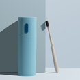 thumbnail image 4 of Toothbrush Holder Box Portable Travel Toothbrush Cup Mouthwash Cup Toothpaste Storage Container Bathroom Blue, 4 of 5