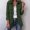 A387 Green, variant on Women's Button Front Blazer Coat Casual Lapel Neck Long Sleeve Ruffle Edge Jacket Fall Fashion Workwear Outfits