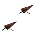 thumbnail image 3 of Transemion Women Mens Extra Large Manual Business Umbrella Windproof Golf Coffee 2Set, 3 of 6