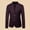 Wine, variant on Mens Tops Clearance Men's Casual Lightweight Suit Stand Mandarin Collar Blazer Long Sleeve Button Down Jackets Sport Business Coat