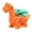 Orange, variant on Toddler Toys Clearance! Kids Toys Gift, Dinosaur Mechanical Assembly Model Press Automatic Gliding Dinosaur Car Educational Toy